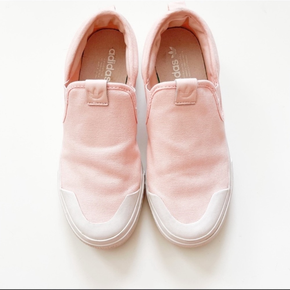 Adidas Nizza Slip-On Sneakers | Icey Pink - Picture 4 of 14